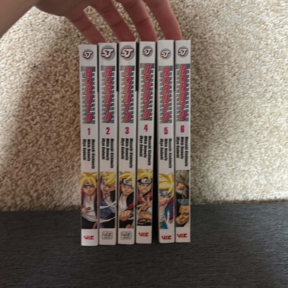 Boruto Manga 6 set #1-6